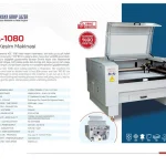800x1000 mm 80W Double Head Laser Cutting Machine