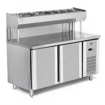 Pizza and Salad Refrigerator with 3 Doors