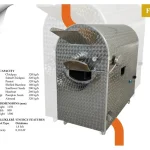 Roasted Chickpea - Spotting and Roasting Machine 40 Kg