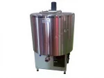 300 Lt Vertical Cylindrical Manual Washing Milk Cooling Tank
