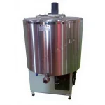 300 Lt Vertical Cylindrical Manual Washing Milk Cooling Tank
