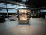 Double Showcase Chicken Rotisserie Machine 12 Skewers Resting Natural Gas And Lpg - Image 4