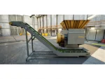 Ts80 Single Shaft Shredder Waste Grinding Machine